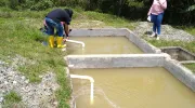 Estudiantes en Acueducto La Cuesta Ginebra Estudiantes en Acueducto La Cuesta Ginebra