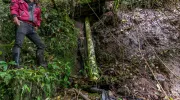 Fontanero junto a bocatoma Funes Nariño Fontanero junto a bocatoma Funes Nariño