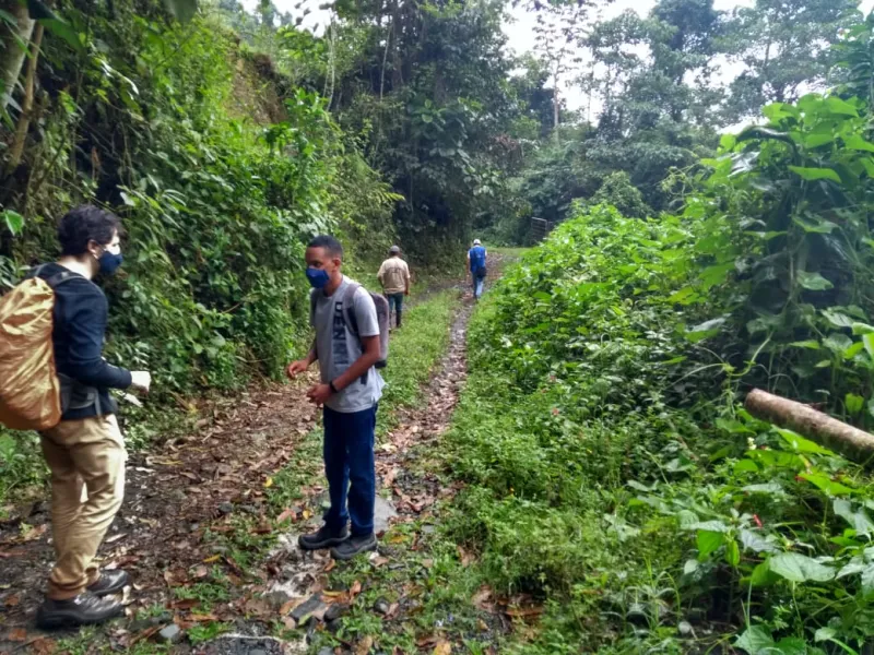Caminata acueducto Santa Rosa de Tapias Guacarí Caminata acueducto Santa Rosa de Tapias Guacarí